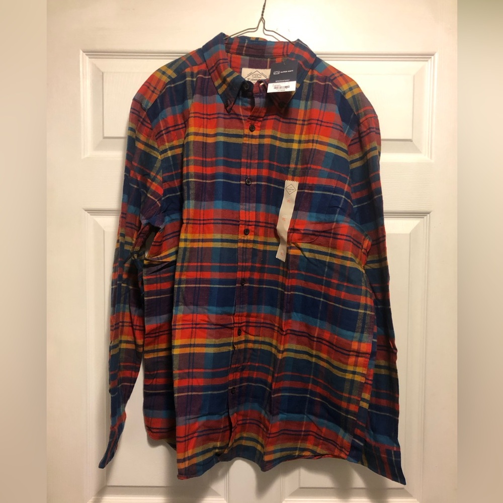NWT St John’s Bay Men’s Flannel - Super Soft
